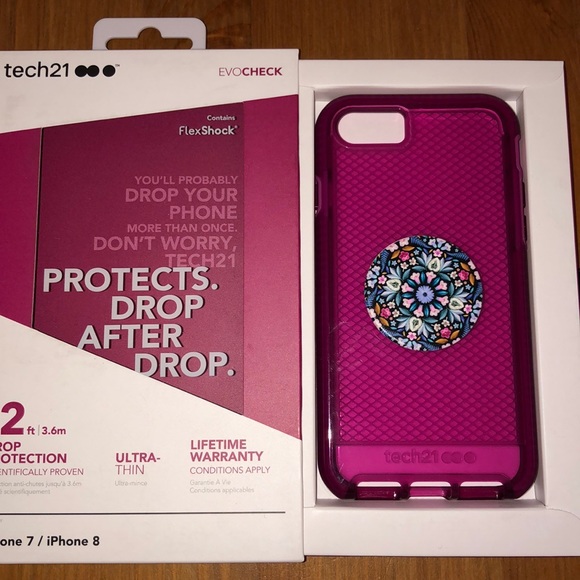 Tech 21 EvoCheck for Iphone7/8 - Picture 1 of 2